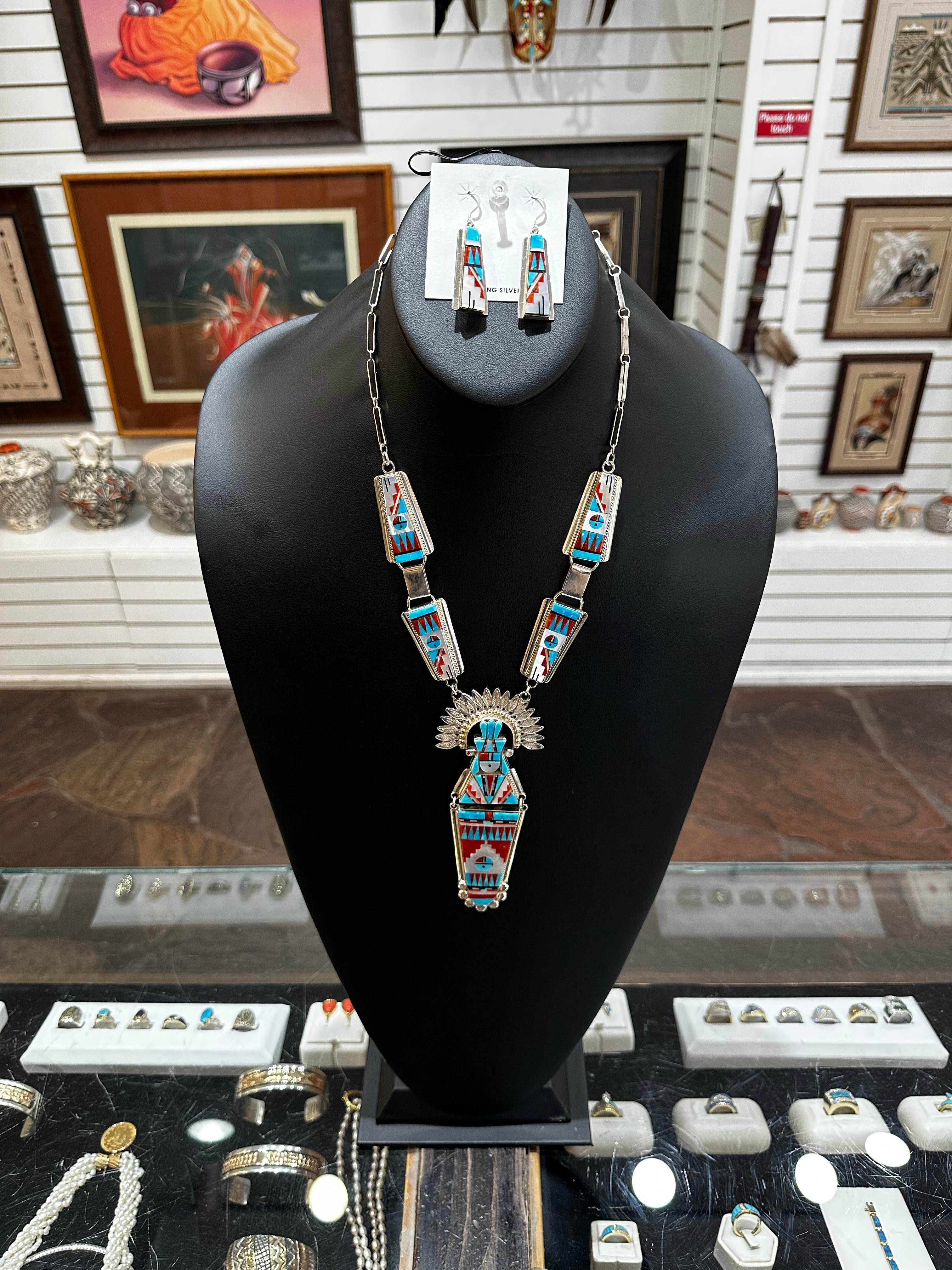 Handcrafted Necklace by Raylan & Patty Edaakie