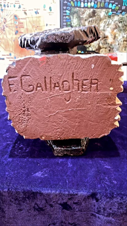 Hand-carved Buzzard by Frank Gallagher