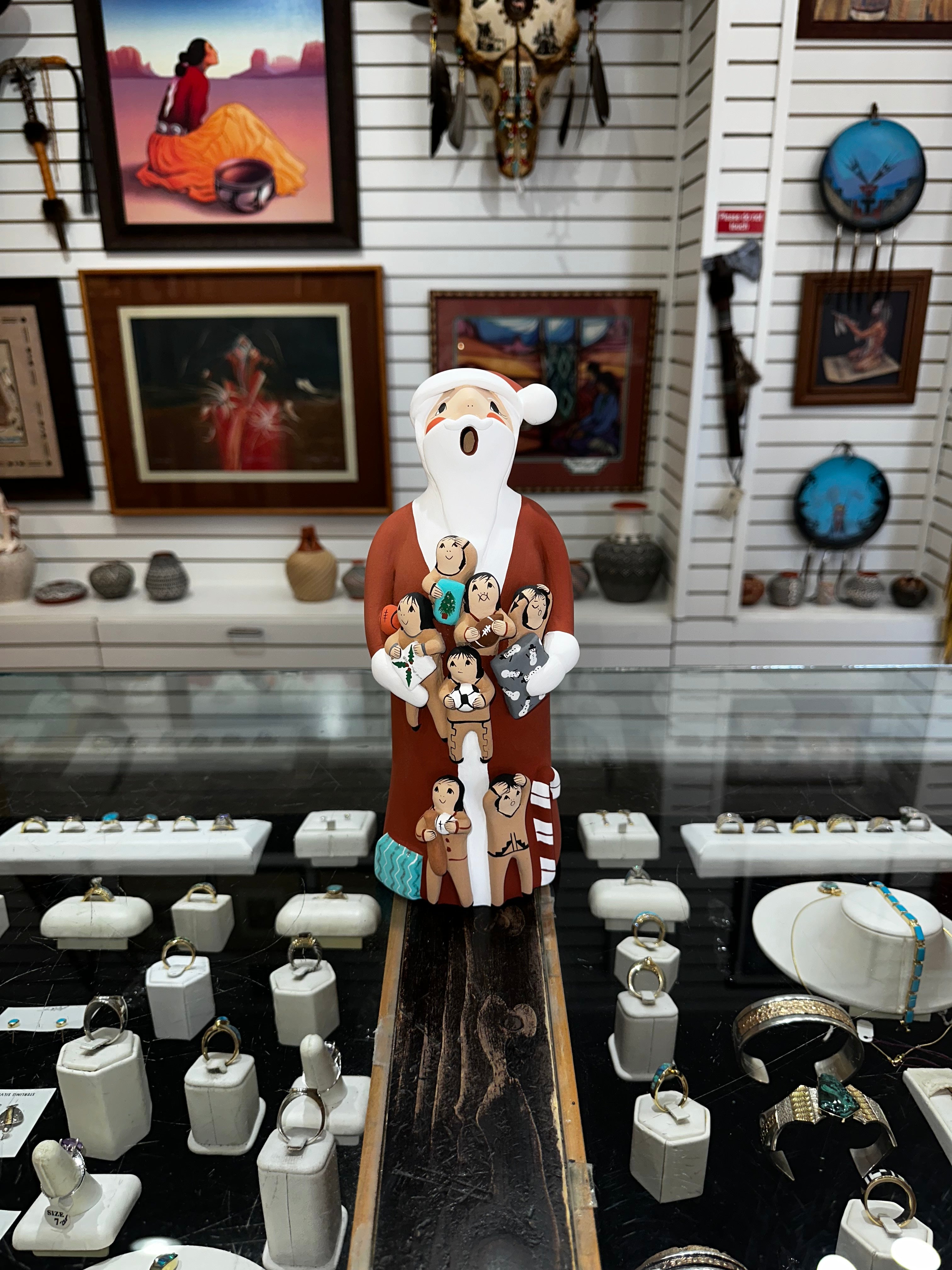 Santa Storyteller by Diane Lucero